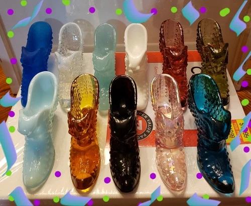Fenton Hobnail Cathead Slipper Lot