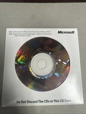 Microsoft Office 2003 Professional Edition Business Contact Manager 2-Disc Key
