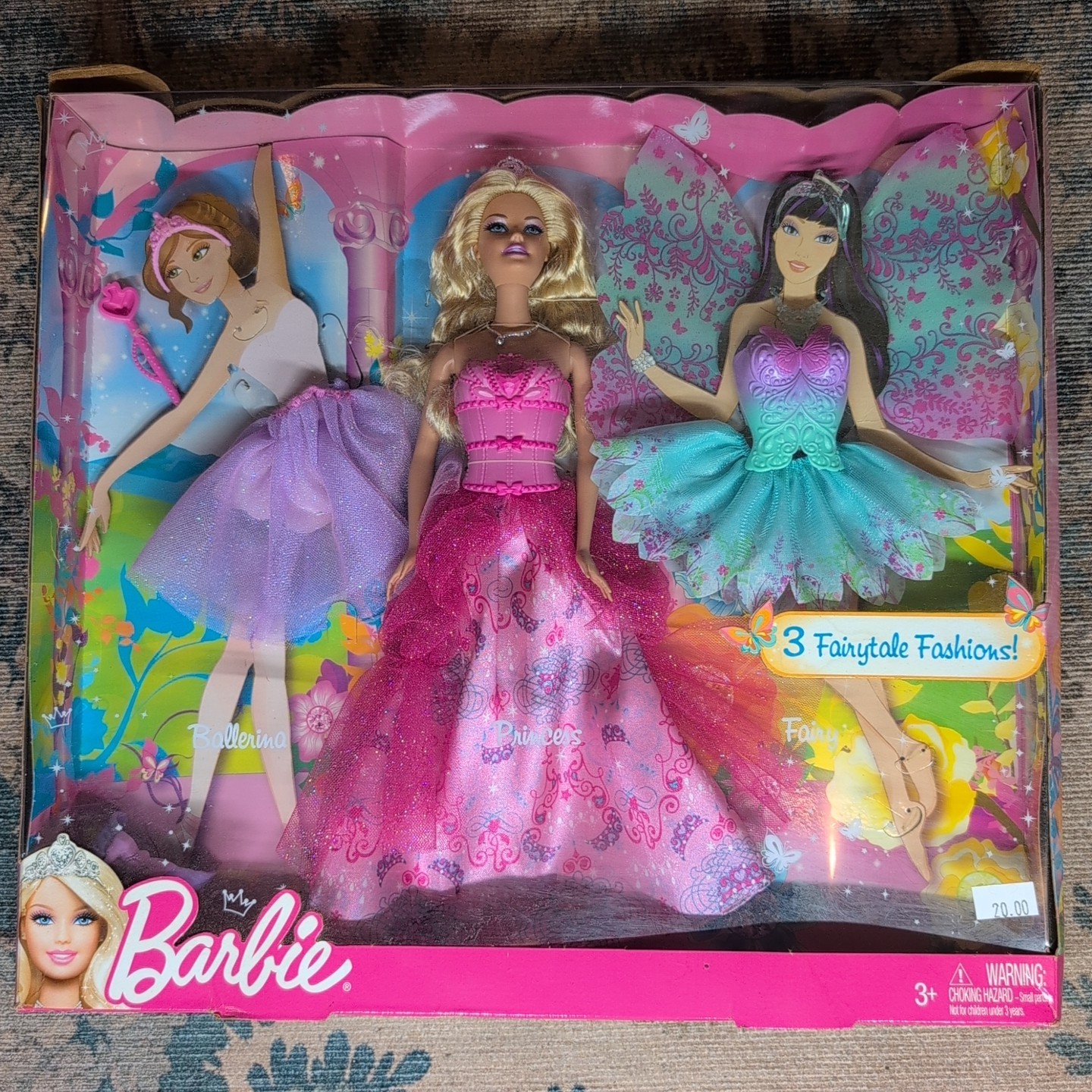 Barbie Fantasy Dress Up Doll Set (W2930) Sealed in Original 