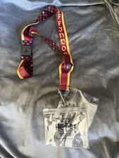 Portatarjetas con cordón a cuadros Universal Studios Harry Potter Gryffindor