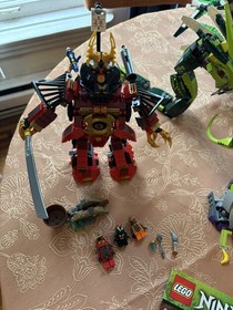 Lego Ninjago LOT 9440 9447 9448 9449 9450 9455 (complete w flaws, read below)