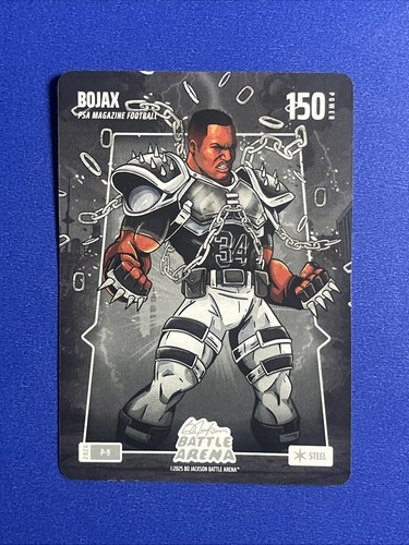 2026 Bo Jackson Battle Arena Bojax P-9 PSA Magazine Exclusive SP Steel 150 Power