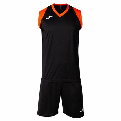 Sportset für Erwachsene Joma Sport Final II Schwarz Bunt 2 Stücke
