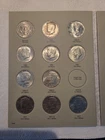 1964-1984 Kennedy Half Dollar Set in Harris Folder (35 Coins)