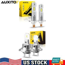 CANBUS H1 H7 880 LED Headlight Bulbs Conversion Kit High Low Beam White 6500K N