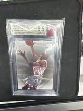 09-10 UD Jersey Fusion Michael Jordan Worn Shooting Shirt NBA Finals BGS 9.5