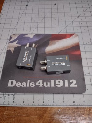 Blackmagic Design Converter Micro Converter HDMI to SDI Excellent Pre Owned Cond