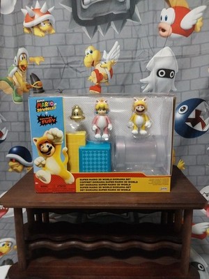 Super Mario 3D Worlds Bowser's Fury Diorama Set Jakks Pacific Nintendo Figures 