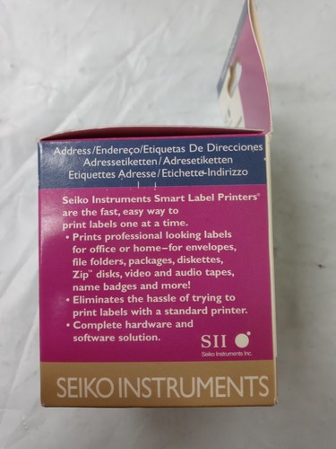 SEIKO Smartlabel SLP-2RL Address Labels, SKPSLP2RL, Rectangle, 25/32" Core, Dire - Picture 2 of 7