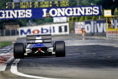Satoru Nakajima Tyrrell 019 Ford San Marino GP at Imola on May 13 - Old Photo 5