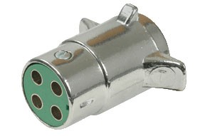 POLLAK RV Trailer 4-Way Connector Plug - 11-409 Wiring Connector (1)