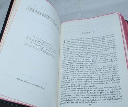 RSV Holy Bible | *1953* Revised Standard Version Genuine Leather Nelson - Picture 5 of 8