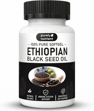 Purely Nutrient Ethiopian Black Seed Oil, Purely Ethiopian Organic Blackseed Oil