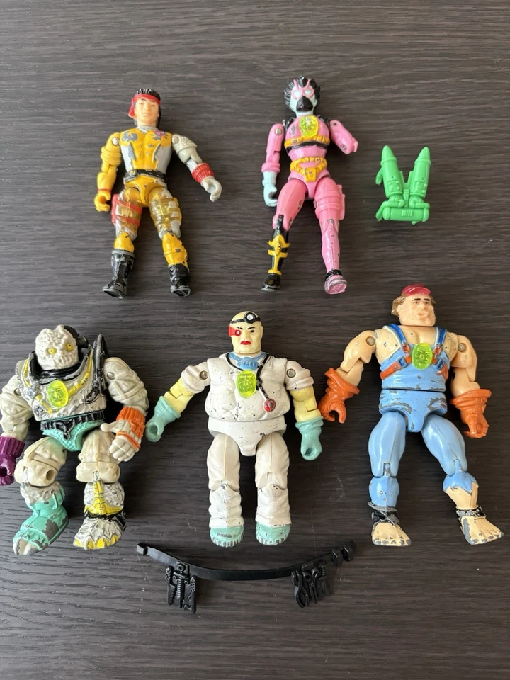 Figuras de acción de metal fundido a presión LJN Toys Bionic Six 1986 de colección Foto 2 de 4