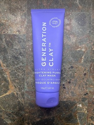 Generation Clay - Ultra Violet Brightening Purple Clay Mask - 3.97 oz - New