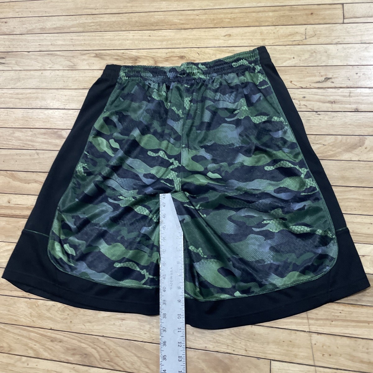 Vintage Y2K AND1 Basketball Shorts Men XL Green Camo AND 1 Vintage Y2K AND1 Basketball Shorts Men XL Green Camo AND 1