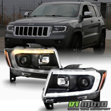 for 08-10 Jeep Grand Cherokee Factory HID D1s Xenon Model Black