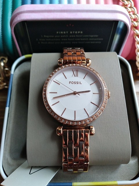 Fossil Tillie Three-hand Rose Gold 