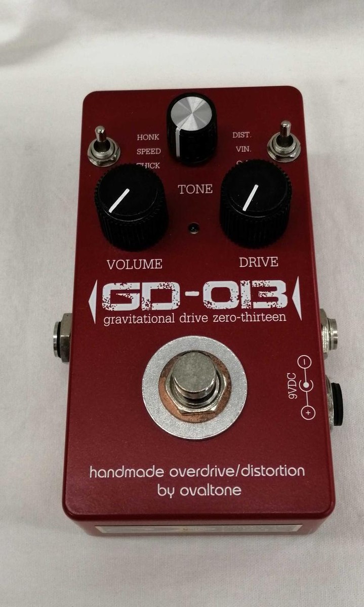overdrive distortion GD‐013 ovaltone GD-XIII - Ovaltone -handmade effect pedals-