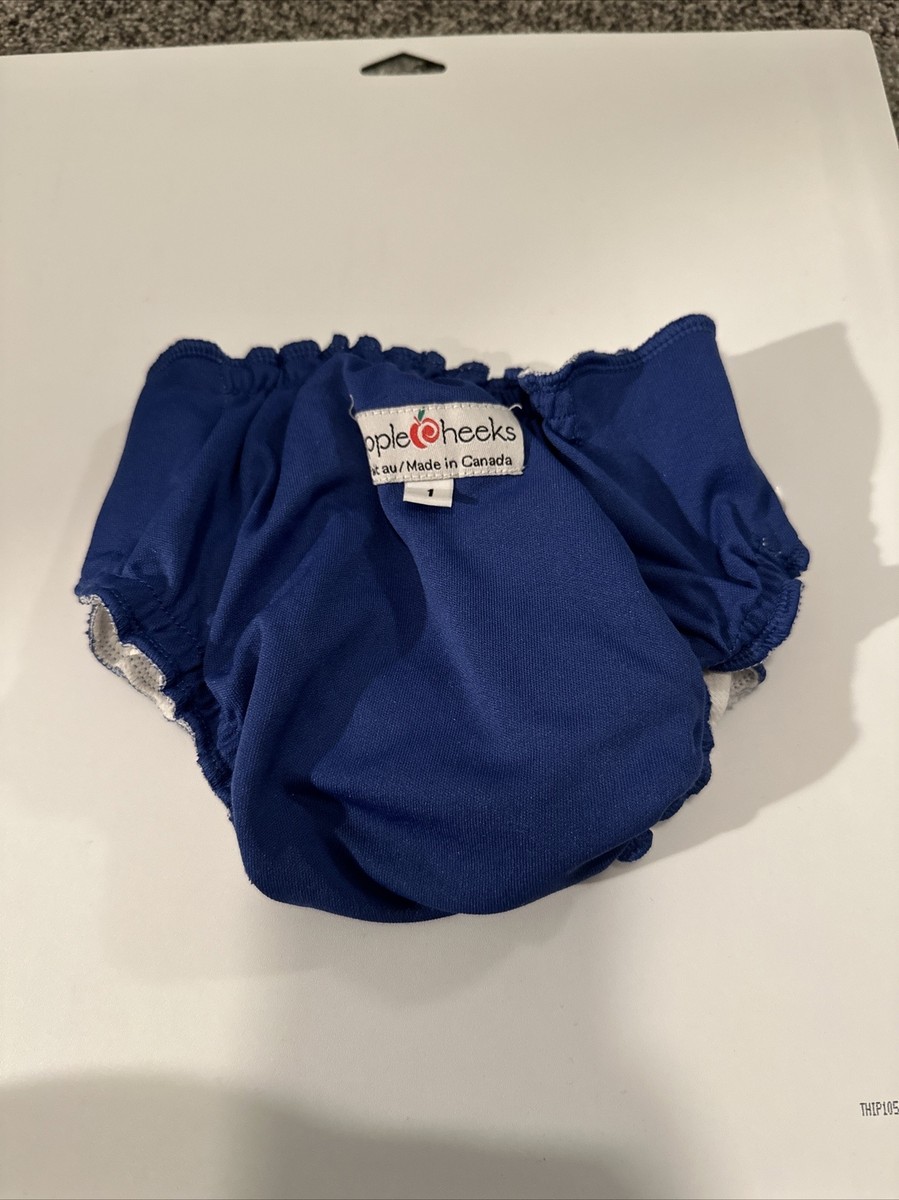 New AppleCheeks Washable Swim Diaper Size 1, Siesta Key Sail Away
