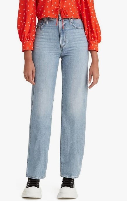Levi's Women's High Waisted, High Rise Straight Denim Hemp Jeans