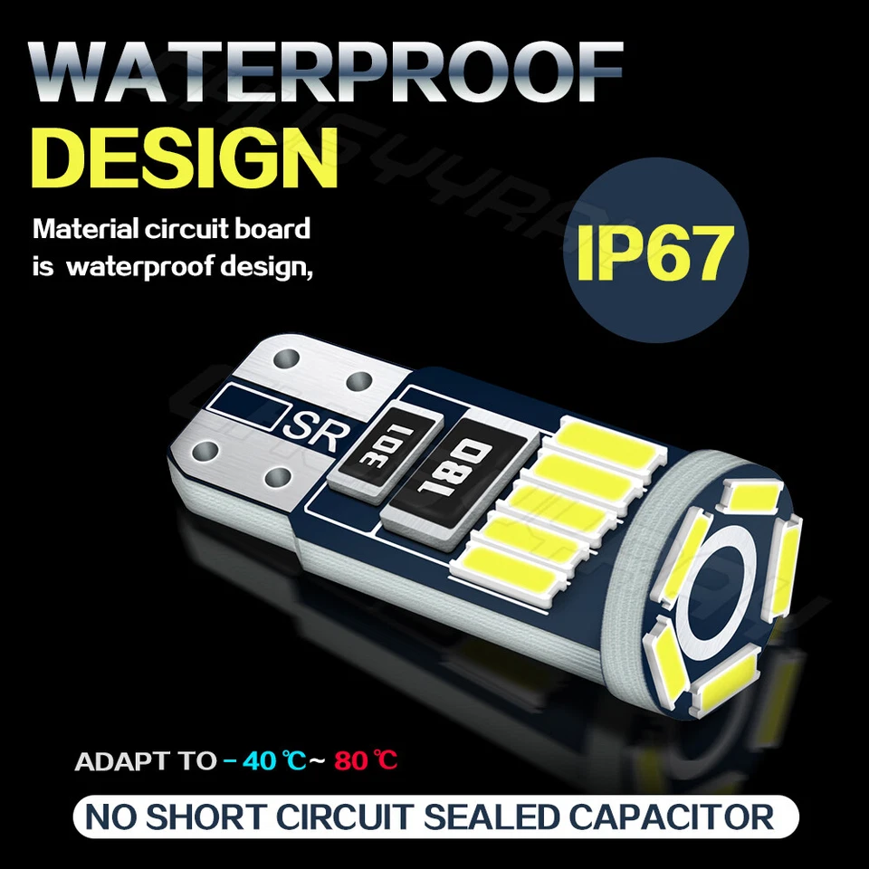 Kit de paquete de luces interiores LED blancas para Subaru Impreza WRX STI 2004-2018 Foto 2 de 4