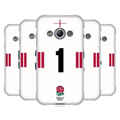 ENGLAND RUGBY UNION 2022/23 PLAYERS HOME KIT SOFT GEL CASE FOR SAMSUNG PHONES 4