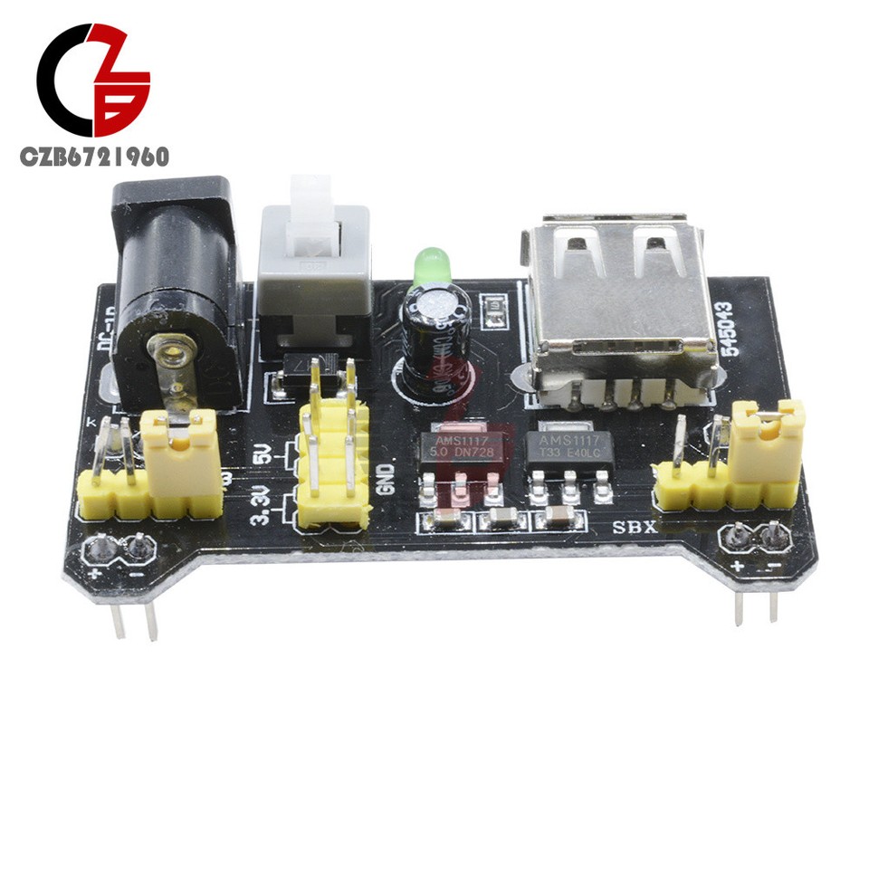 3.3V/5V MB102 Breadboard Power Supply Module For Arduino Board | eBay