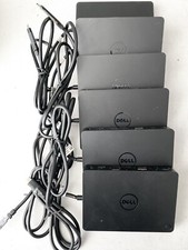 Lot of 6 Dell K17A USB-C WD15 Docking Stations K17A001
