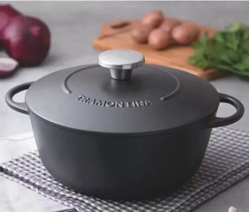 Tramontina Trento 28cm Enamel Cast Iron Casserole Dish for sale