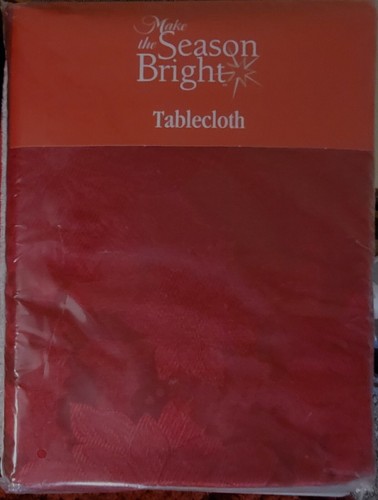 Make The Season Bright Kohls Christmas Tablecloth