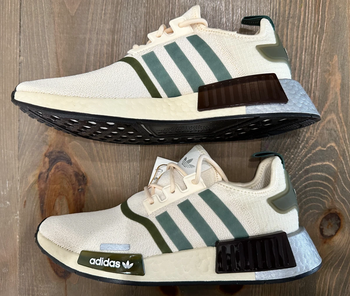 adidas gazelle silver green womens Tenis Adidas NMD_R1 Mujer GW5680 Casual Beige