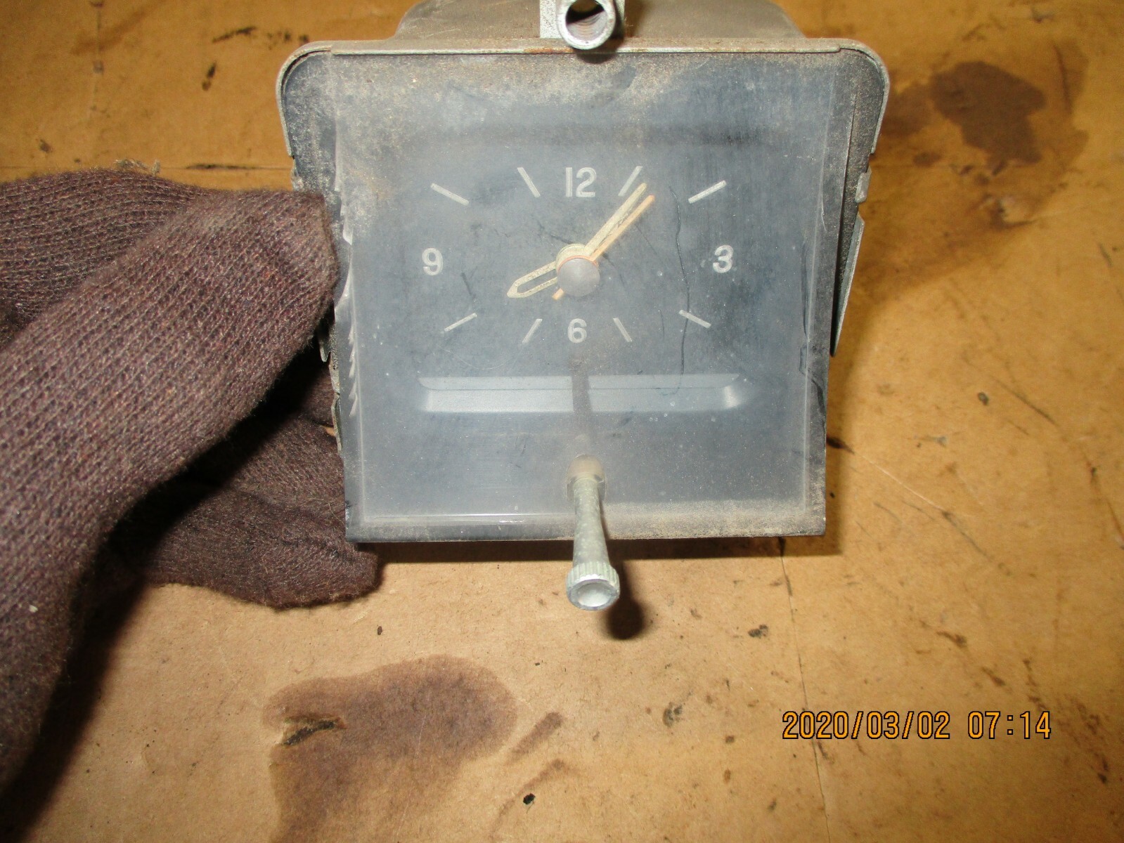 1967 PONTIAC GRAND PRIX WIPER SWITCH CIGARETTE LIGHTER GLOVE BOX LOCK CLOCK LOT 