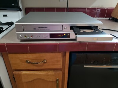 Polaroid 4 head video cassette recorder (VCR)