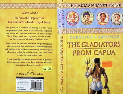 The Gladiators From Capua The Roman Mysteries Caroline Lawence EBay the-gladiators-from-capua-the-roman-mysteries-caroline-lawence-ebay
