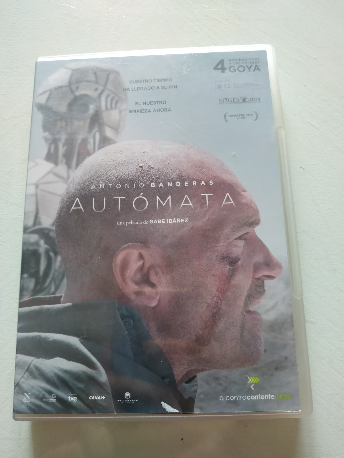 Automata Gabe Ibañez ANTONIO Banderas - DVD Spanish English Region 2 Am