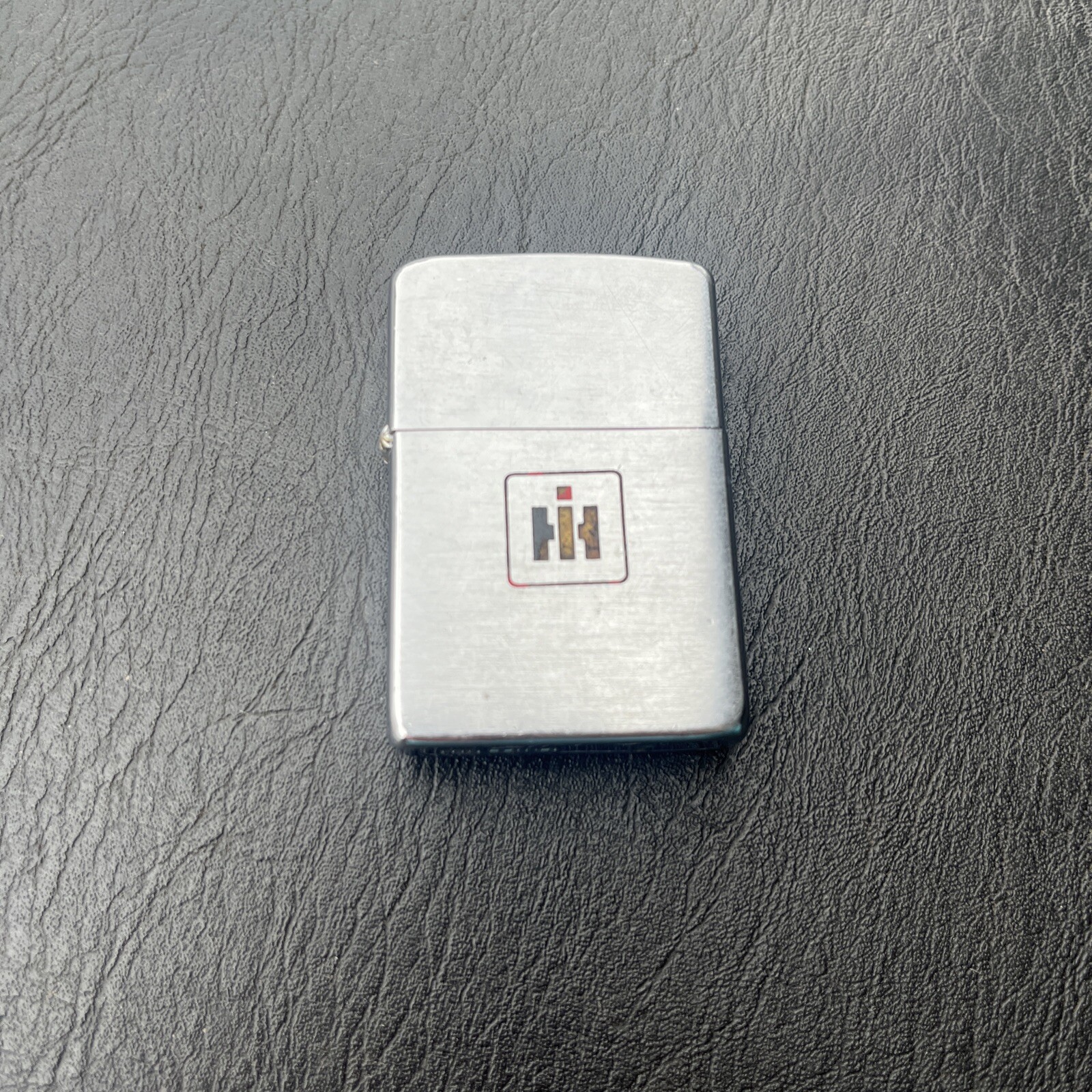 Rare Early 1958 Case IH International Harvester Advertising Zippo