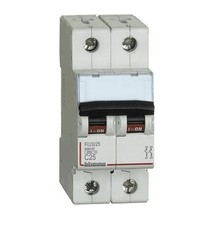 BTICINO F820/32 INTERRUTTORE AUTOMATICO MAGNETOTERMICO 2P 32A 4,5KVA 2 MODULI