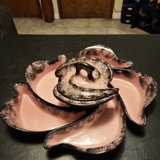 VINTAGE 1950s CHIP AND DIP COMPLET FULL SET OF 6 PIECE MARTINDALE CAILFORNIA SET