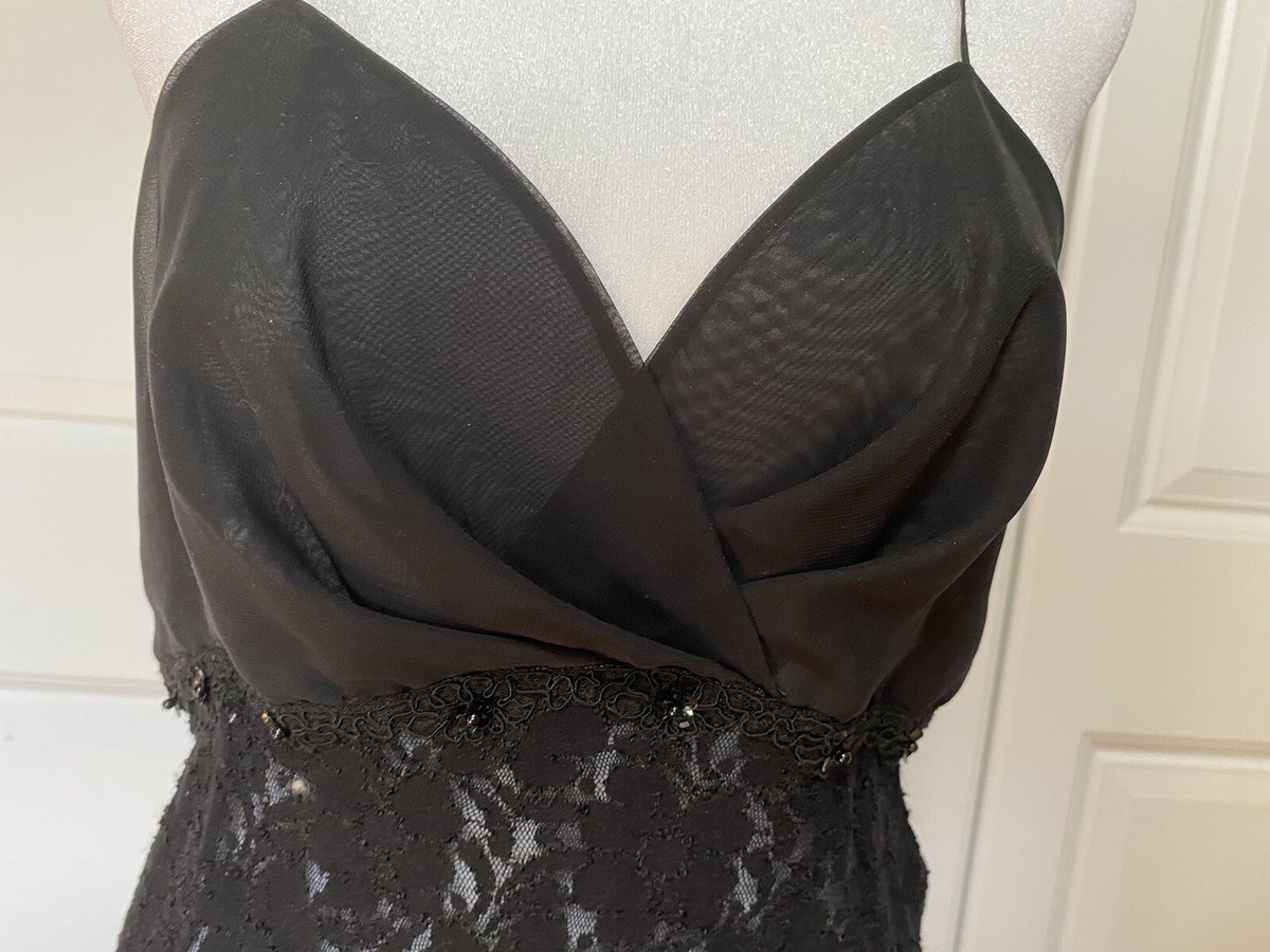 Cinema Etoile Black sz Large Sexy Stretch Lace Lingerie, Short Babydoll Dress Cinema Etoile Black sz Large Sexy Stretch Lace Lingerie, Short Babydoll Dress