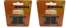 2 Pairs ZOOM Bicycle Disc Brake Pads For HB-875 HB-870 HB100 M595 M596 Parts