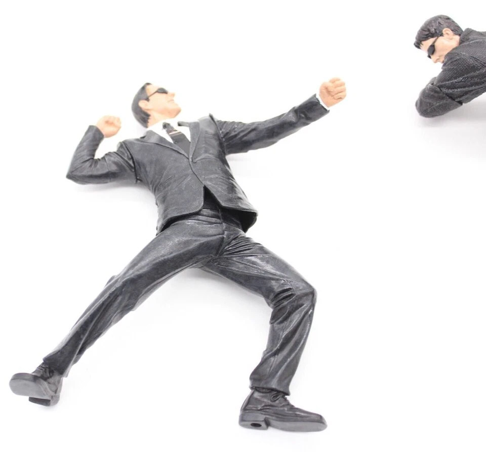 Agent Smith & Neo Burly Brawl McFarlane Matrix Revolutions (SEM fundo/suporte) - Imagem 2 de 4