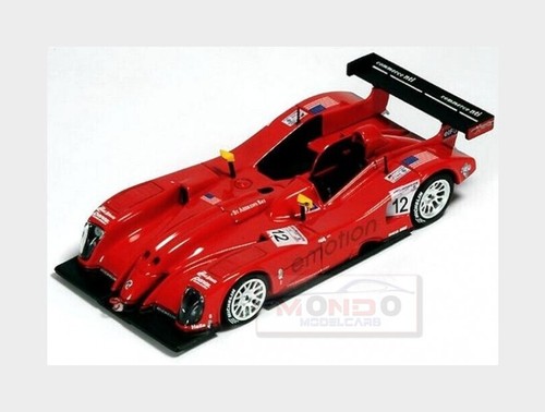 1:43 Spark Panoz Lmp07 #12 24H Le Mans 2001 Red SCPZ02 Model