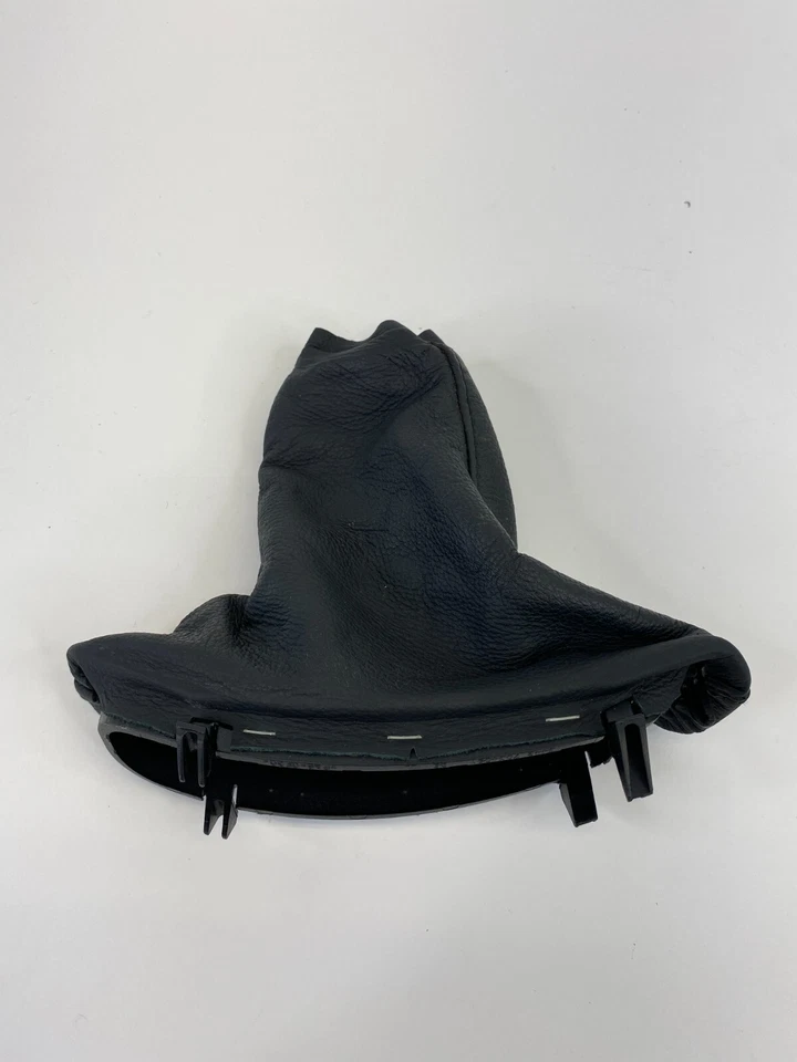 BMW 530i 2004-2007 manija de freno de estacionamiento de emergencia bota cubierta de cuero 34427034091 Foto 4 de 4