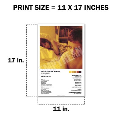 The Afghan Whigs Gentlemen 1993 Vinyl Record LP Album Concept Art