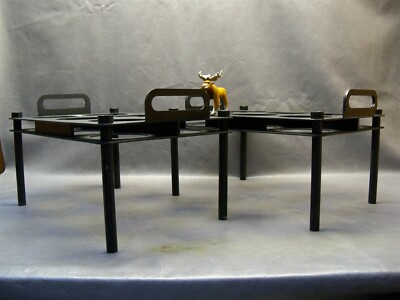 Laboratory Six Slot Breaker Rack 18'' x 11.5'' x 9'' Lot of 2