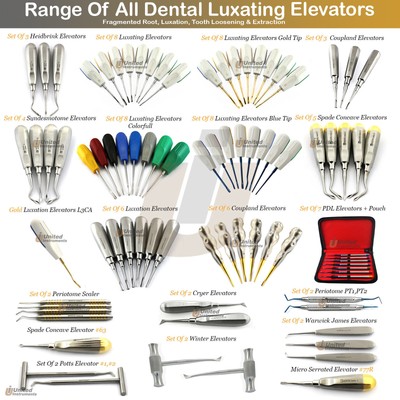 Dental Luxating Root Elevator PDL Periotome Luxation Tooth Extracting Extraction