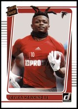 2021 Donruss Rated Rookies Portrait #294 Javian Hawkins Atlanta Falcons