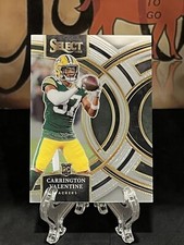 2023 Panini Select Carrington Valentine RC #118 Premier Level Green Bay Packers
