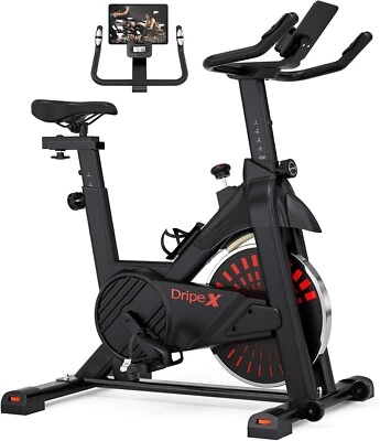 MARKENLOS Heimtrainer LCD Indoor Cycling Fitness Bike Fahrrad Trimmrad Hometrainer 150 kg